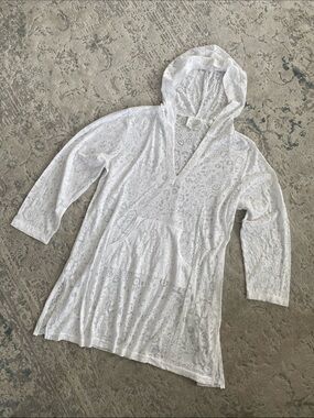 Cover Me White Swim Coverup Tunic